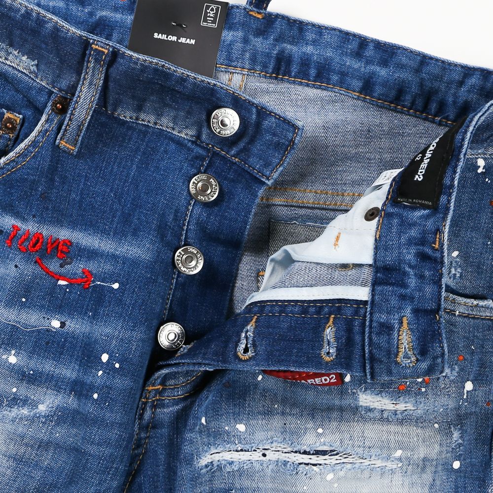 国内正規品】【DSQUARED2/ディースクエアード】SAILOR JEAN / セーラー