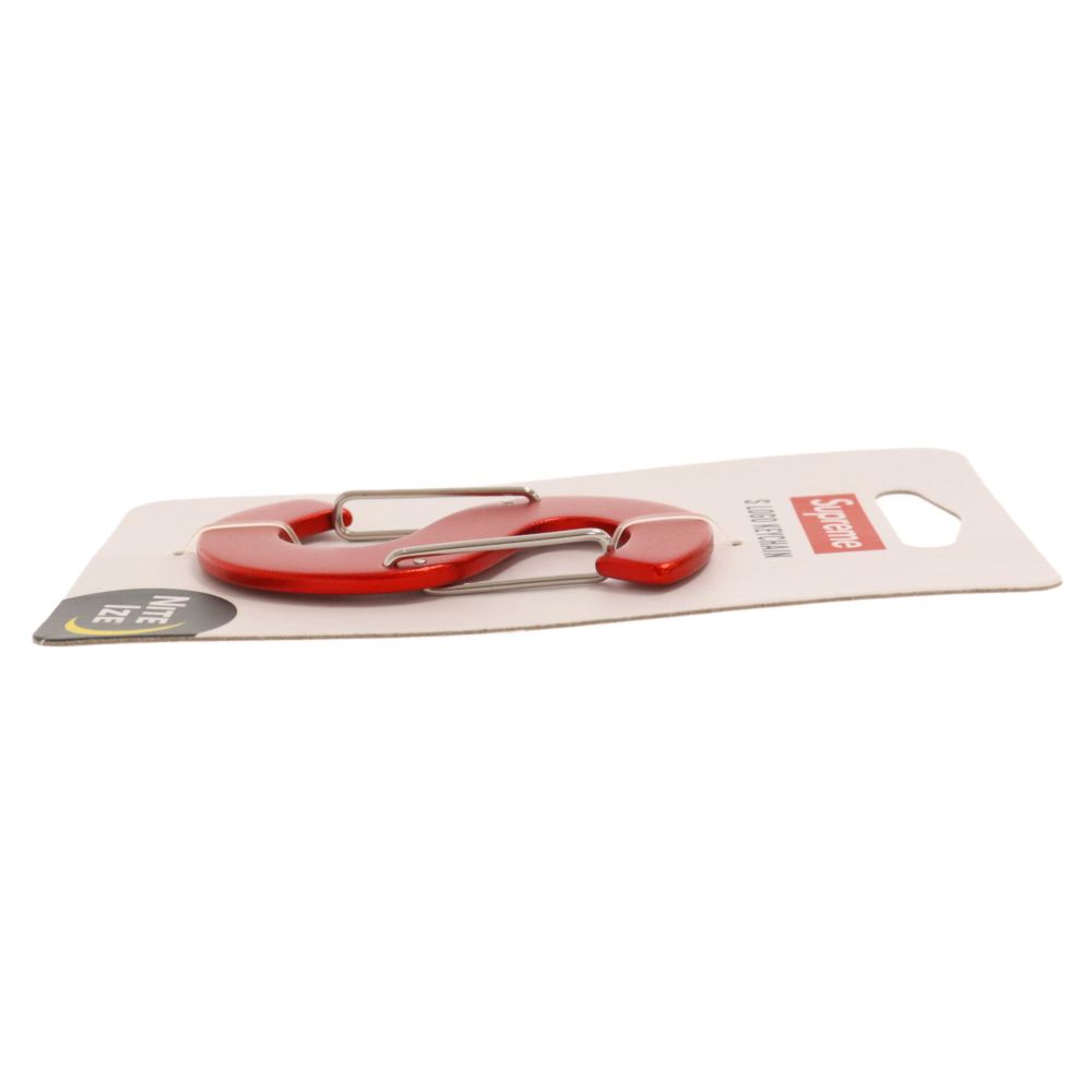 Supreme Nite lze S Logo Keychain 赤 新品未開封 Supreme Nite Ize S Logo Keychain Red FW21 Supreme New York