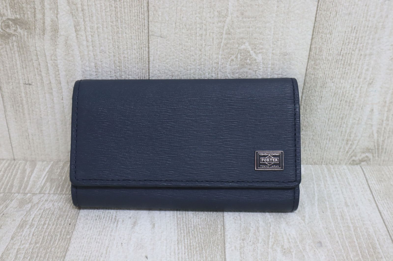 PORTER ポーター カレント 4連 キーケース ネイビー 吉田カバン