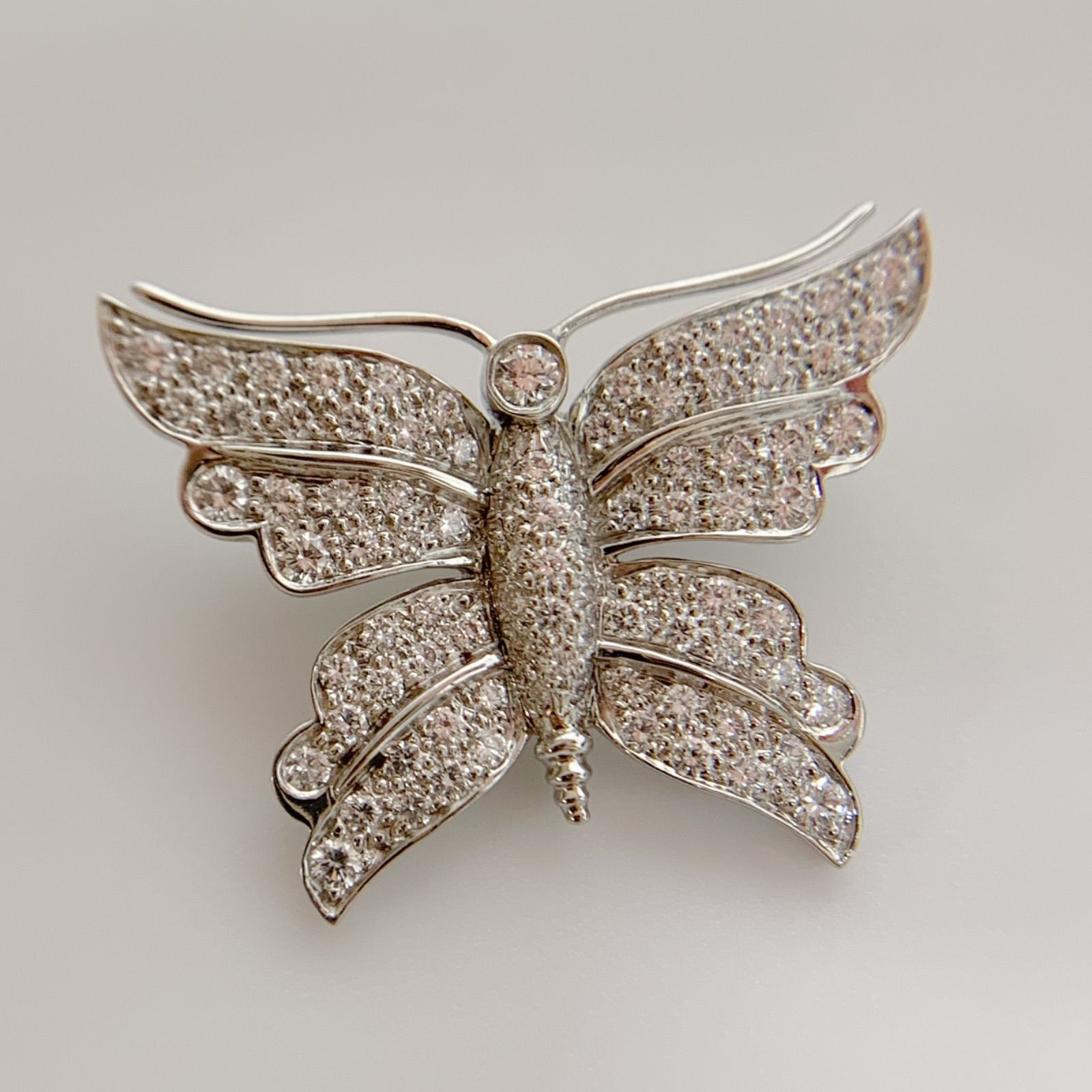 中古】ティファニー Tiffany & Co. ブローチ バタフライ 蝶