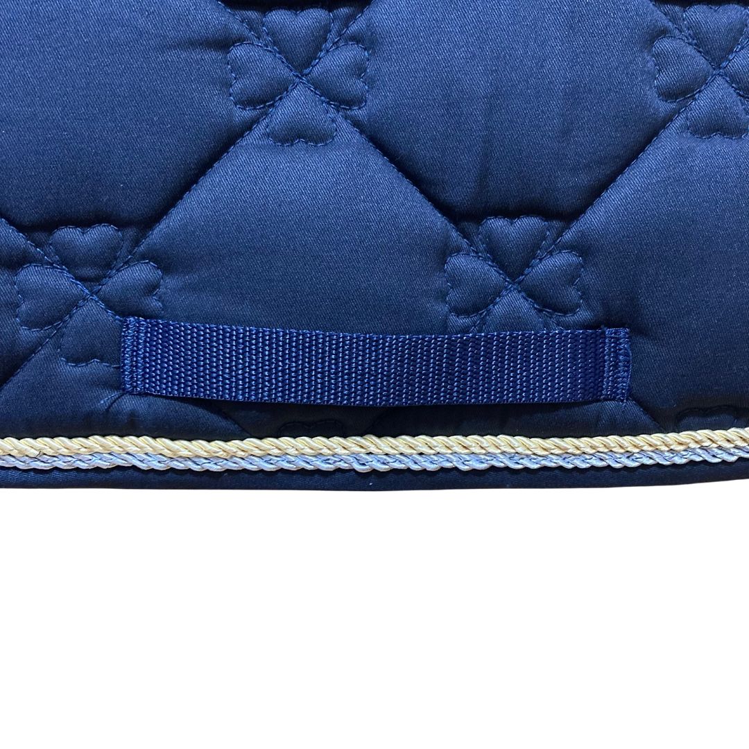 AD　パネルサポート　ネイビー　XL　ライディング　セーター　乗馬用品　馬術 QHPサウンドレスイヤーネットインナー | ゼッケン・パッド