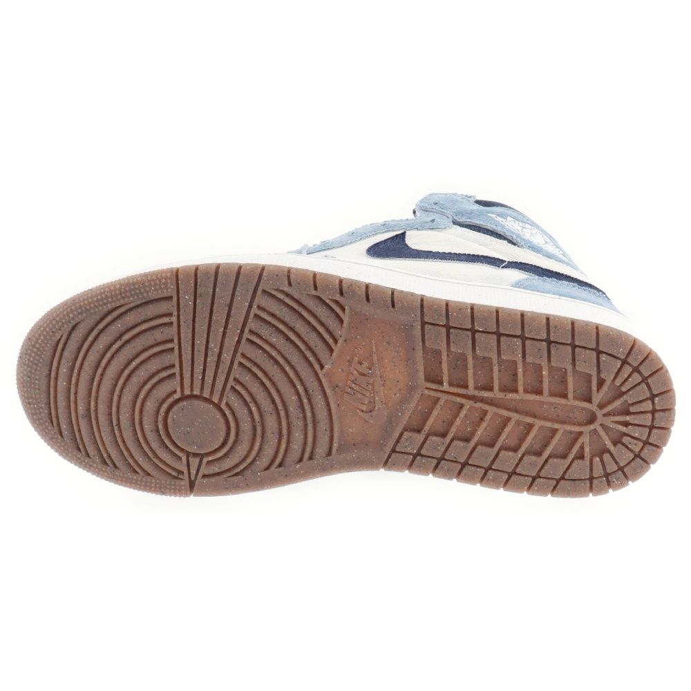 Nike Air Jordan 1 デニム/ホワイト ハイカット Nike Air Jordan 1