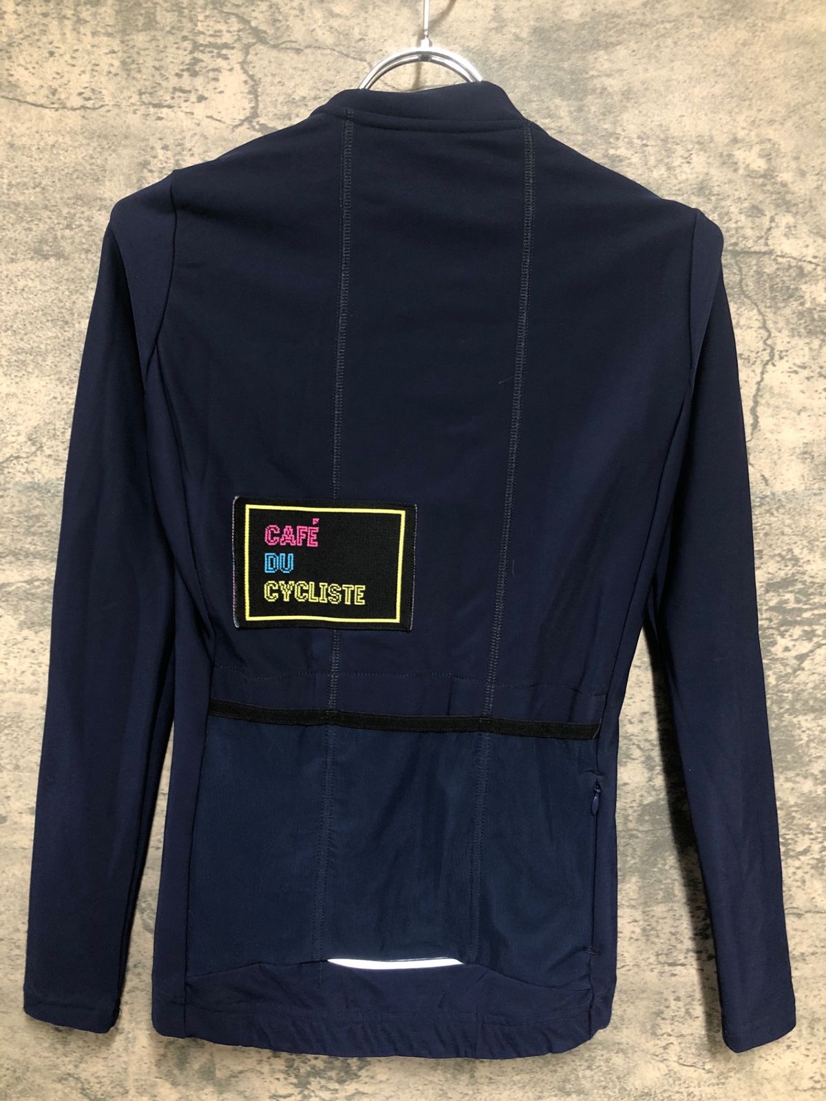 【新品タグ付】カフェドシクリステ　ジャージ・ジャケット　ネイビーSサイズ メンズ サイクリングジャケット ゼリー ネイビー – Café du