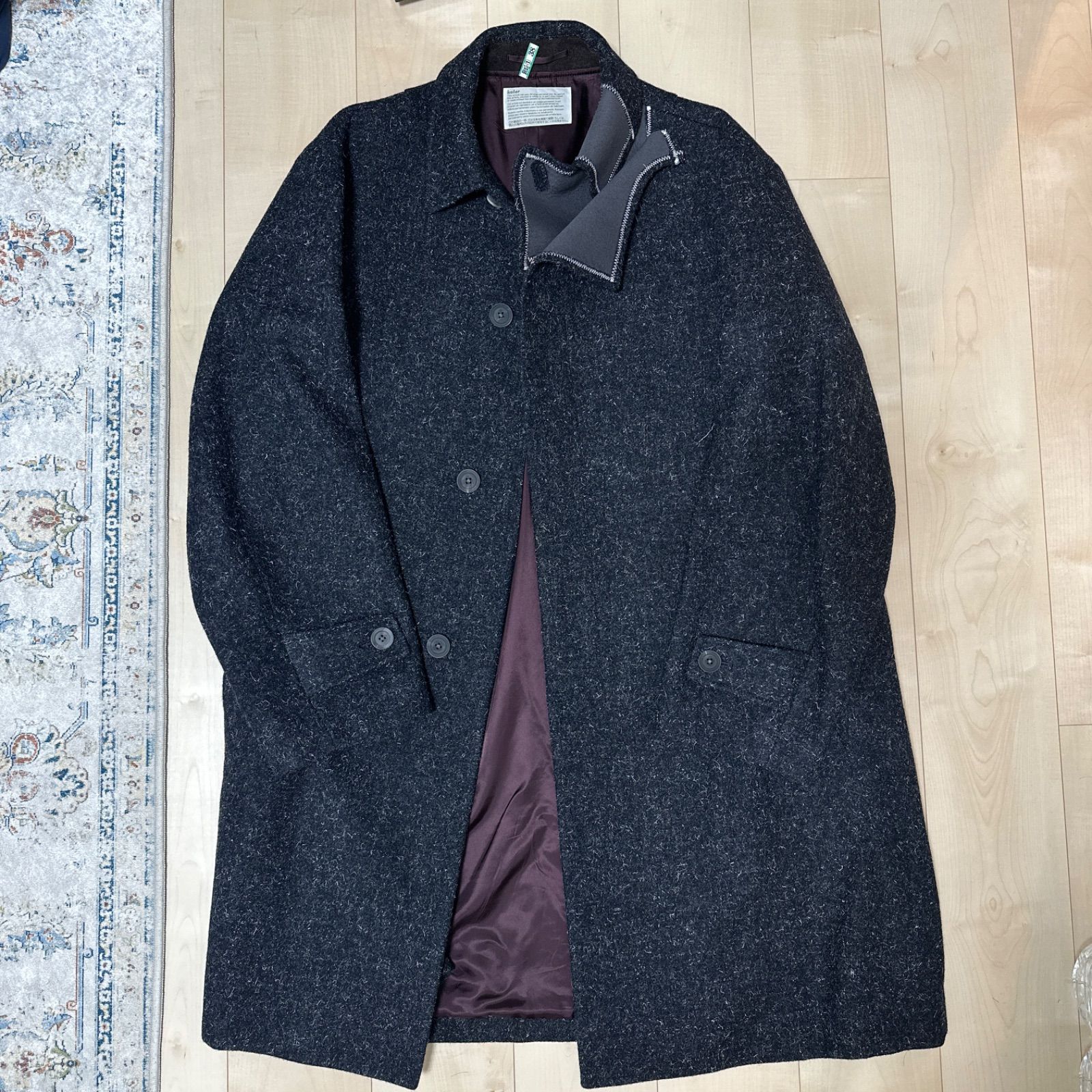 kolor 21AWケンピメルトンコート size3 kolor 21AWケンピメルトンコート size3 kolor』