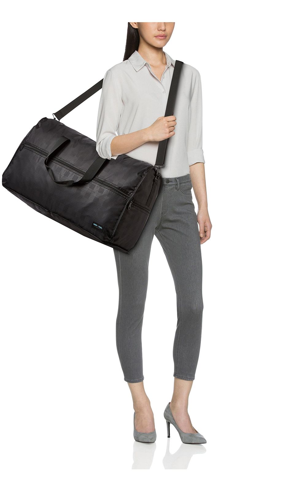 ハピタス 折りたたみボストンバッグ 大型 キャリーオン 豊富な柄 38 L 34 cm H 0004