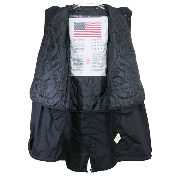 ブラック モッズコート