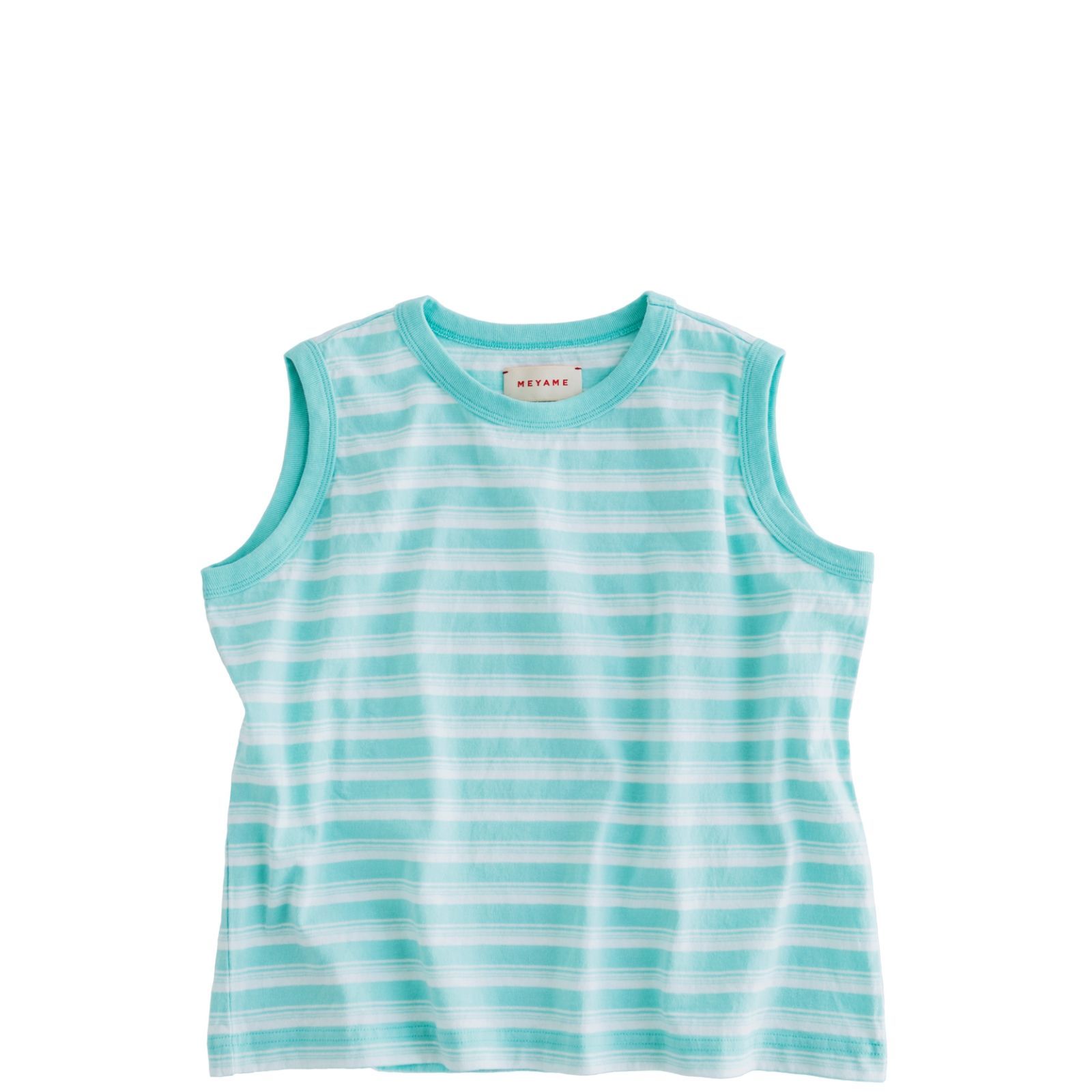 MEYAME / RANDAM BORDER SLEEVELESS  MINT