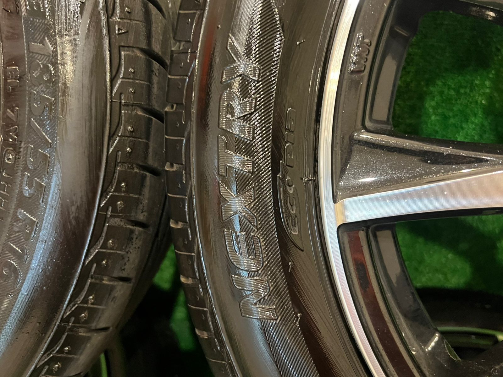 ヤリス オプション タイヤホイール 185/55R16 100-4H 4本 送料込み