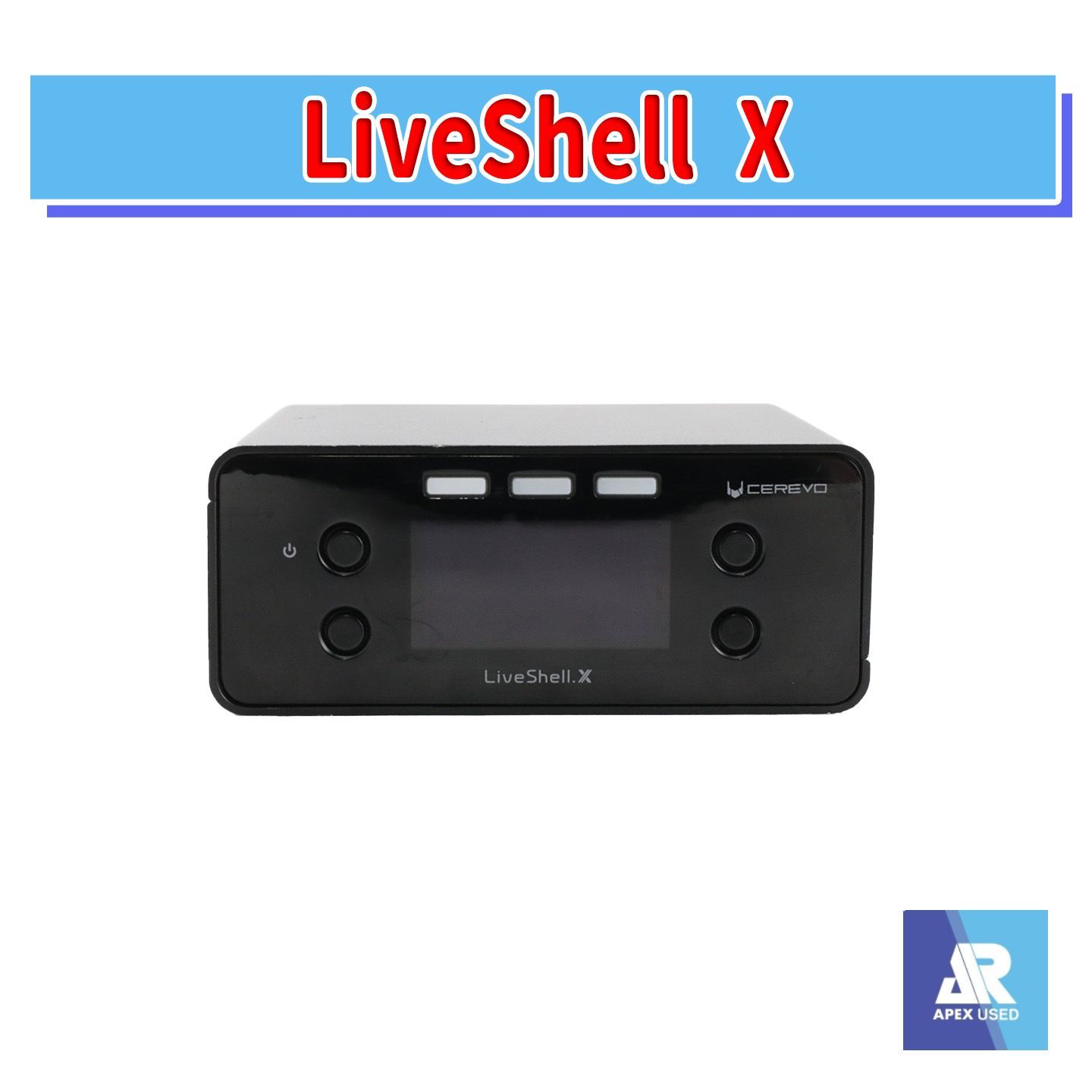 LiveShell X ライブ配信用 ハードウェアエンコーダー Cerevo Liveshell