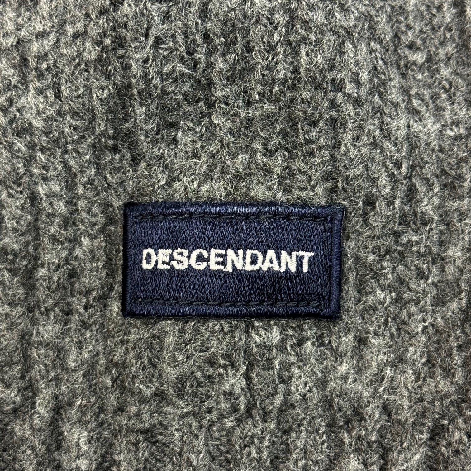 参考上代26400円 未使用品 DESCENDANT NURSE KNIT CARDIGAN ナース 