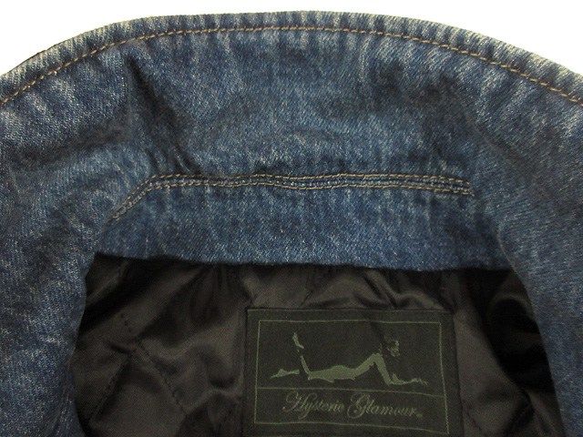 hysteric glamor デニムライダース Hysteric Glamour(ヒステリックグラマー) デニムライダース