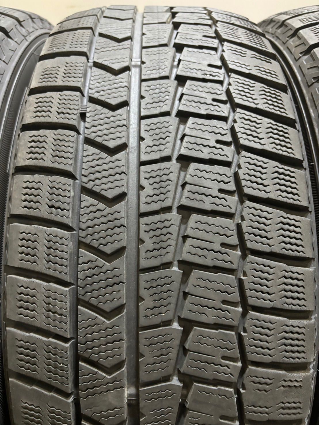 ★205/55R16 DUNLOP/WINTER MAXX WM02 21年製 スタッドレス 4本 ウィンターマックス プリウス インプレッサ カローラツーリング (4-G255)