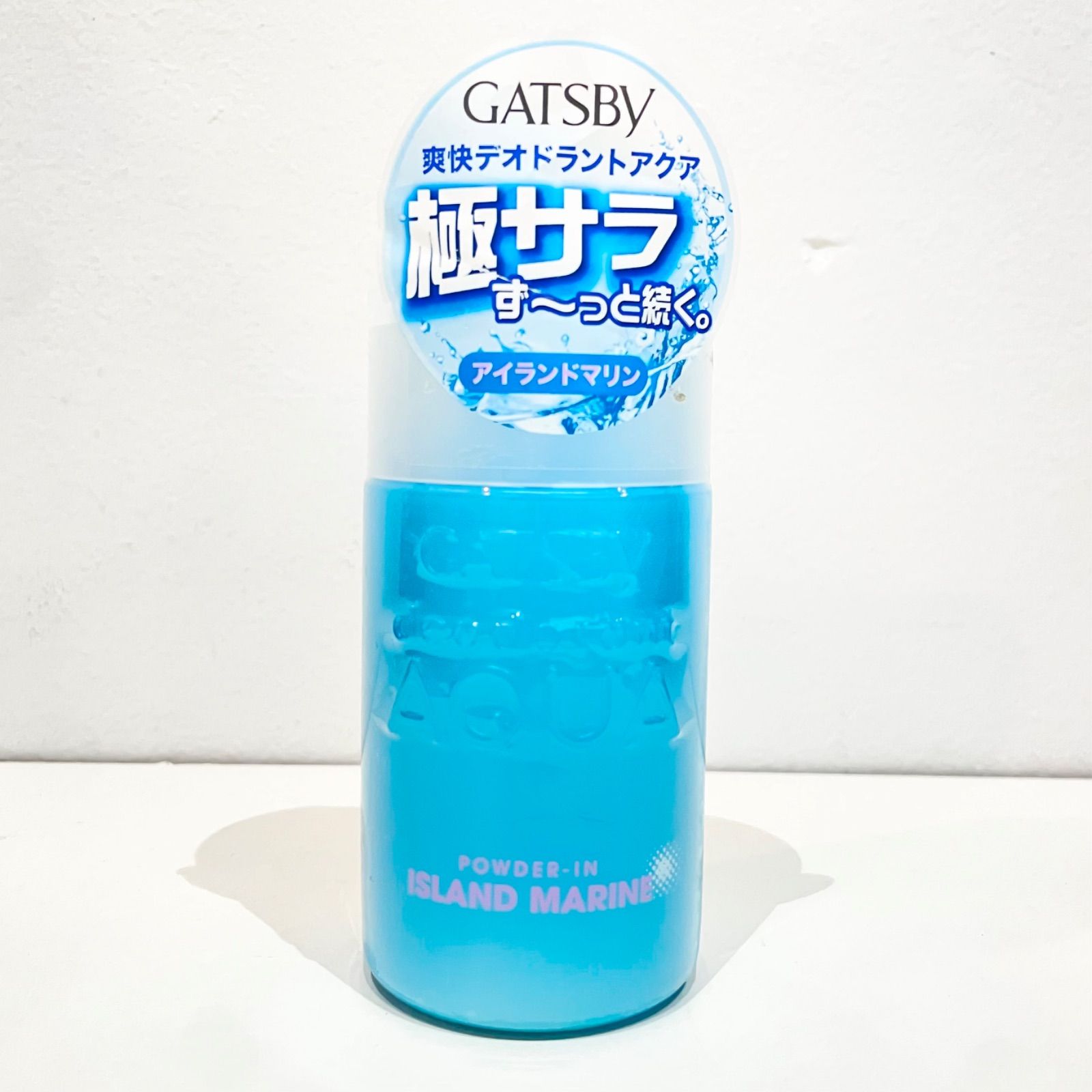 ギャツビー パウダーデオドラントアクア アイランドマリン 140ml 未