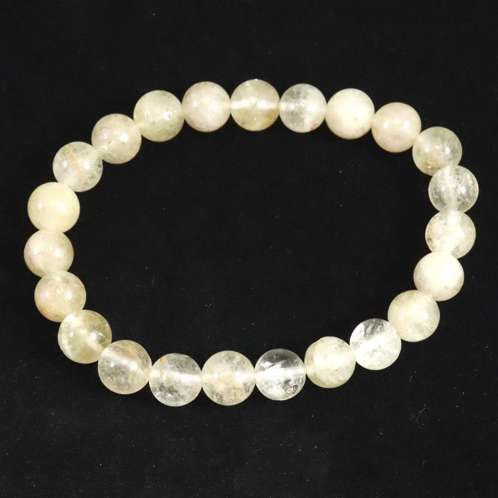 H&E社 ゴールデン アゼツライト（AZOZEO) 8mm玉ブレスレット 証明書付