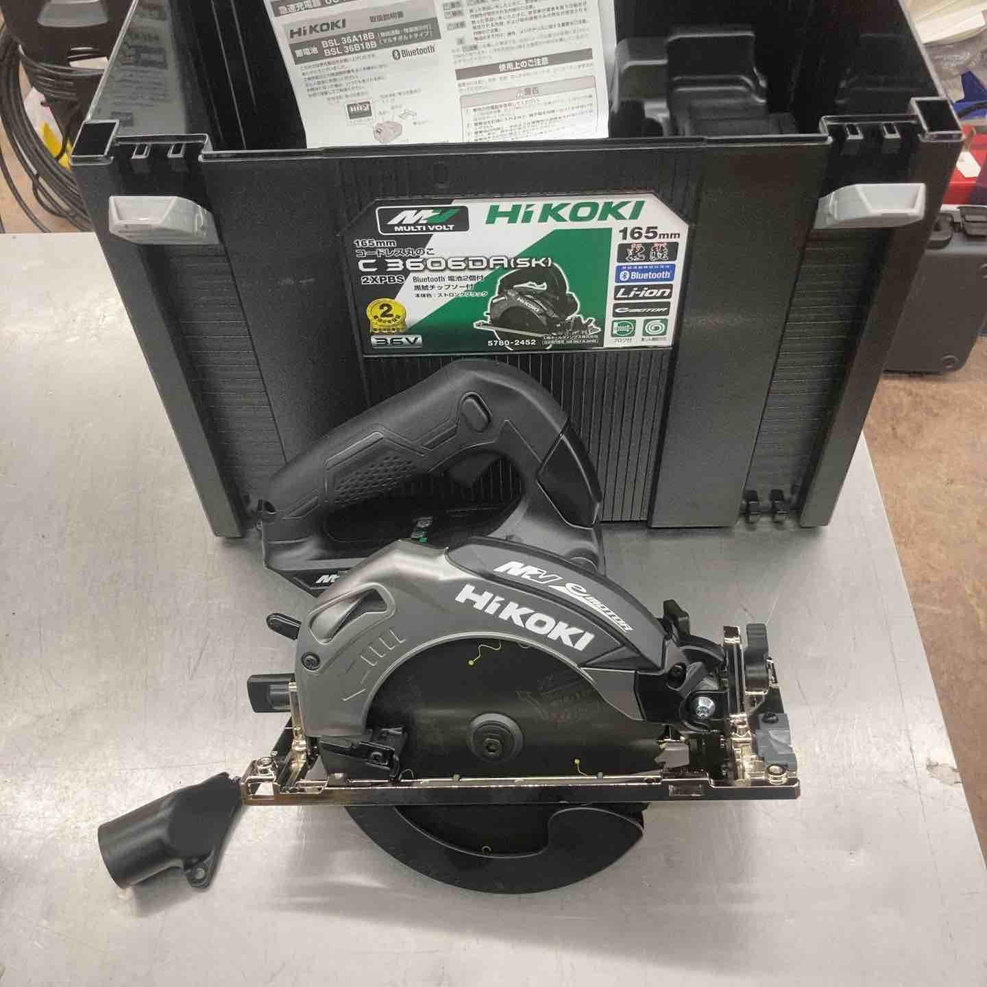 ハイコーキ HIKOKI 旧 日立工機 コードレス丸のこ C3606DA SK NNB 所沢店