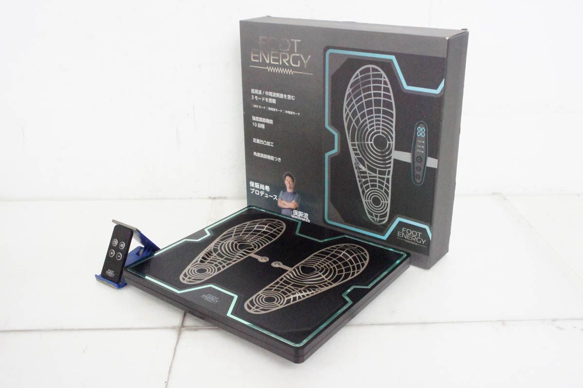 保阪尚希プロデュース フットエナジー FOOT ENERGY DSY-FCE-01 足裏EMS