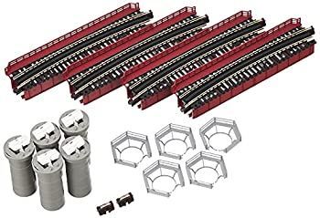 (未使用･未開封品)　KATO Nゲージ カーブ鉄橋セットR481-60° 非電化 ・ 朱 20-824 鉄道模型用品 wyeba8q カトー カーブ鉄橋セットR481-60°(非電化・朱) 20-824 (鉄道模型