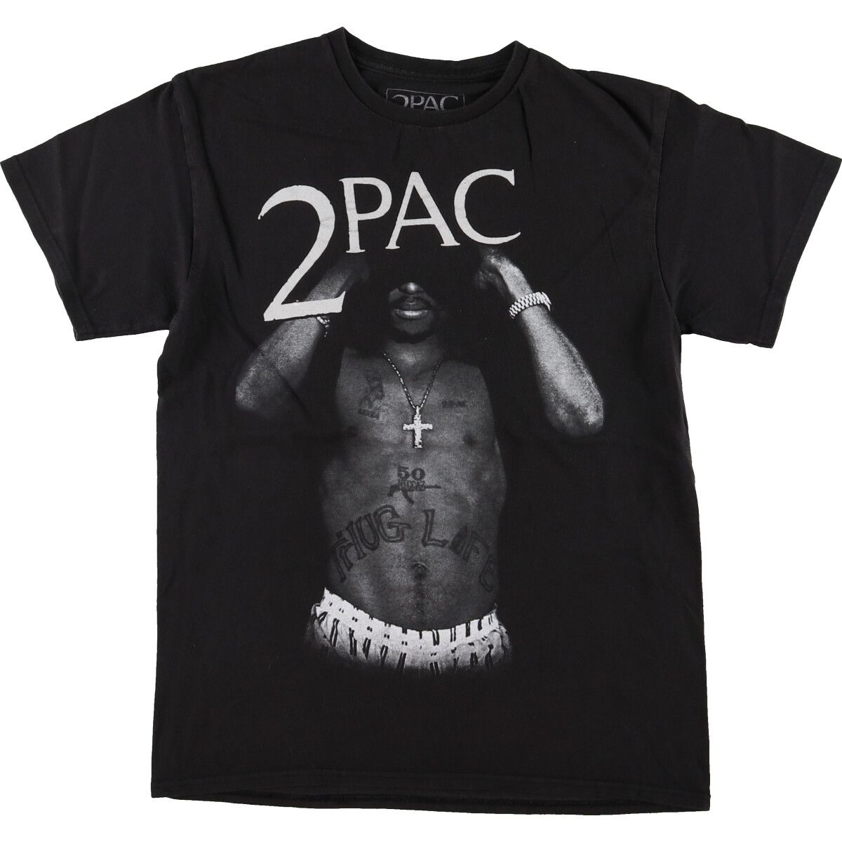 古着 2pac トゥーパック ラップTシャツ ラップT メンズM相当/eaa490607