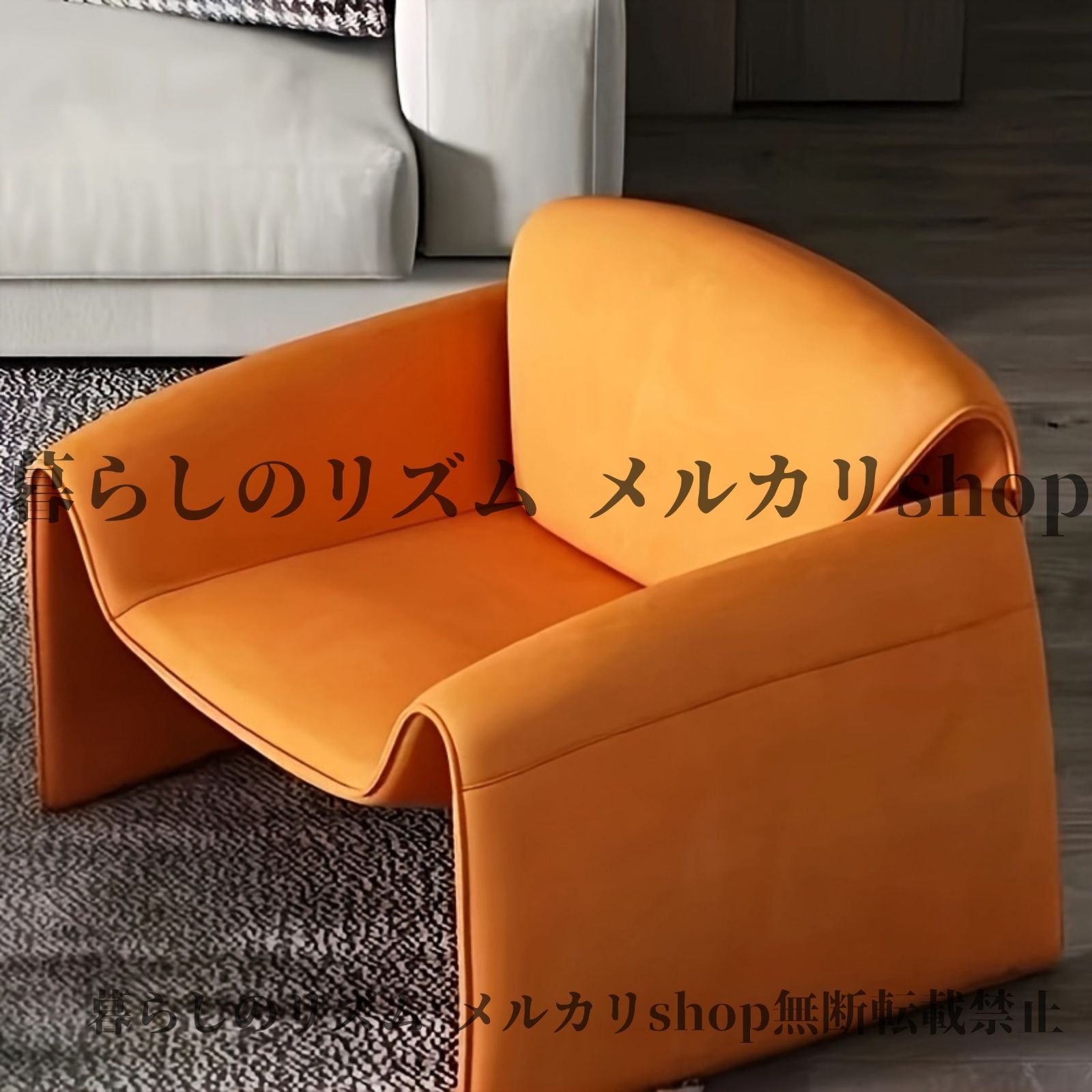 ②karimoku カリモク　1人掛けソファ　1Pソファ　ファブリック　IG カリモク 一人掛けソファ シングル ソファー 1P 柄 布 ファブリック