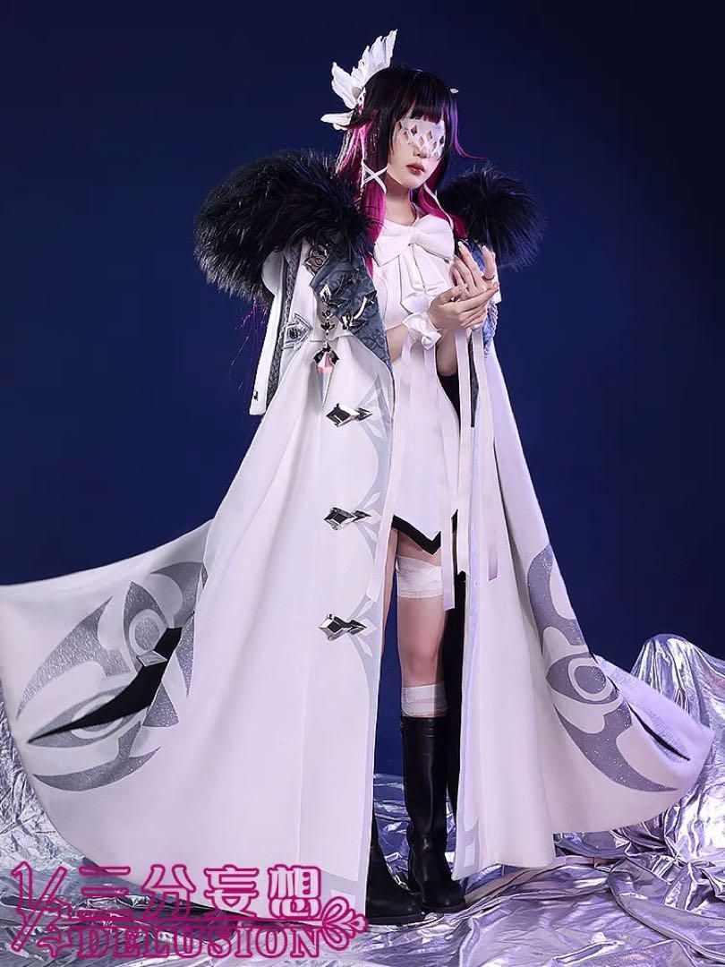 原神 コスプレ 衣装 ファデュイ 執行官 少女 コロンビーナ allseasonfashion_p21577858c6b0