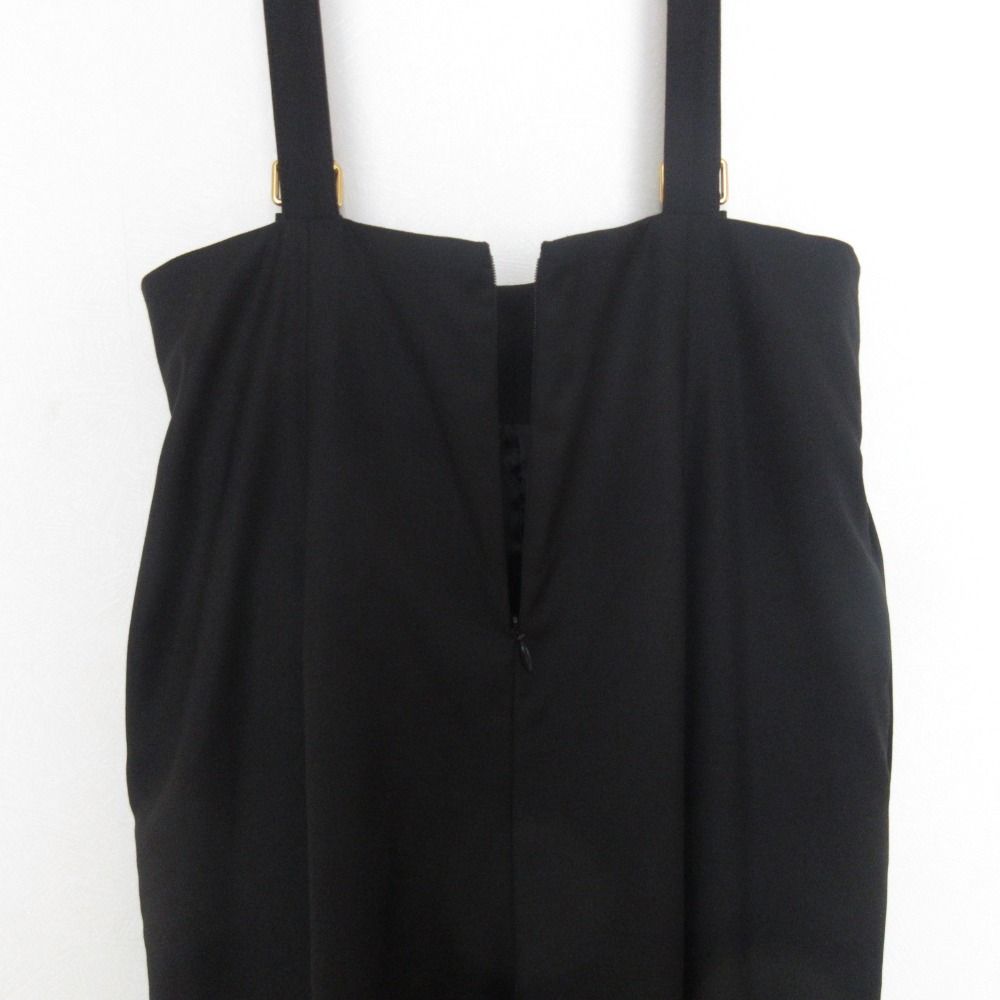 ✨美品✨　ブルーレーベルクレストブリッジ　サロペット　S ブラック　金具 美品 BLUELABEL CRESTBRIDGE ブルーレーベルクレストブリッジ