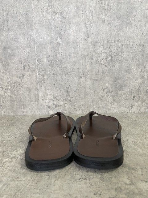 中古】AURALEE ｵｰﾗﾘｰ Leather belt Sandals ﾚｻﾞｰﾍﾞﾙﾄ ｻﾝﾀﾞﾙ ﾄﾝｸﾞ
