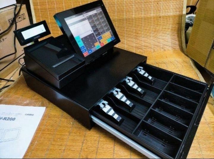 カシオレジスター　V-R200　タッチ操作　設定無料Android　900222 カシオレジスターV-R200タッチ操作設定無料Android900222