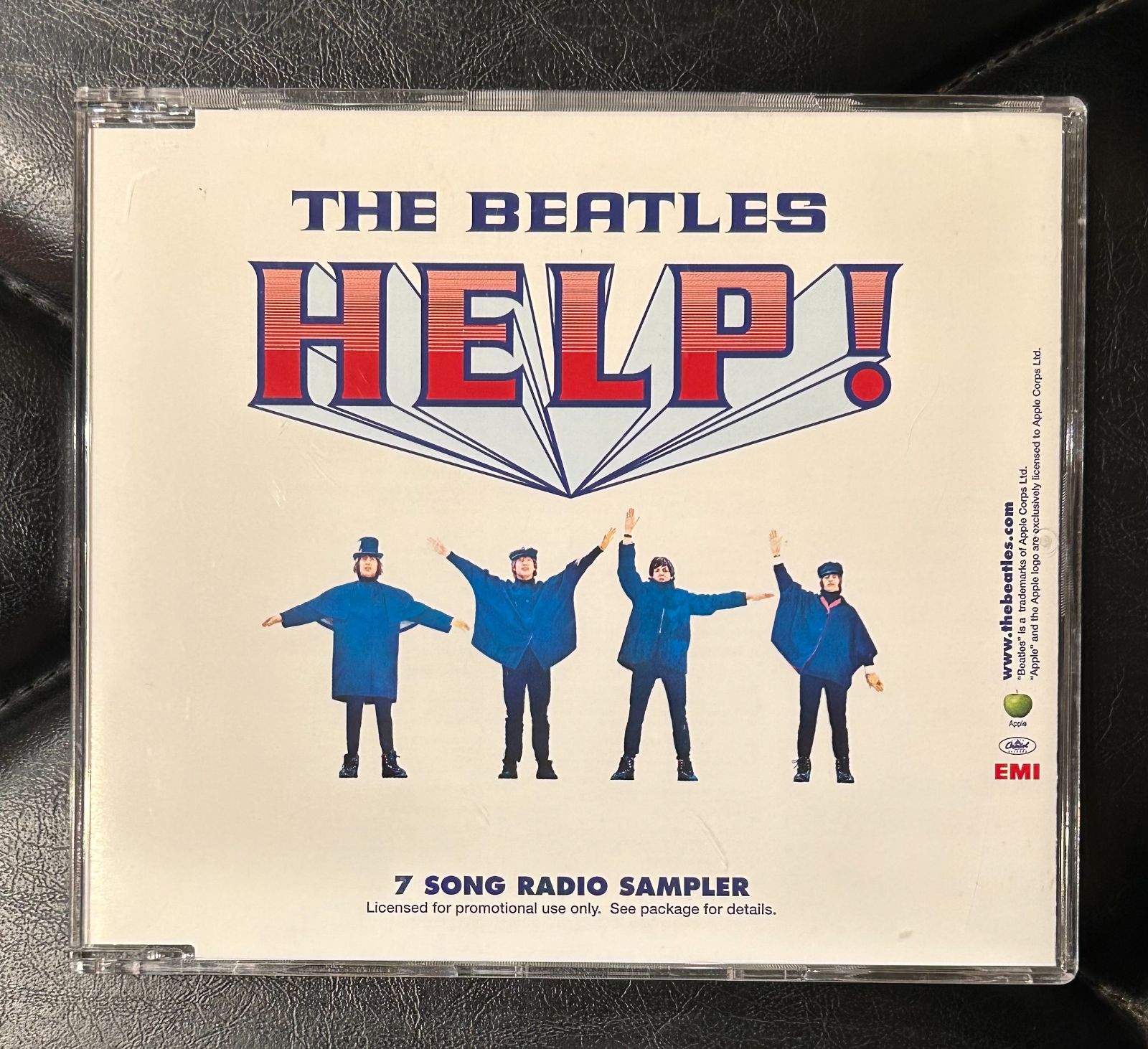 非売品！希少サンプラーCD】ビートルズ 「Help! 7 Song Radio Sampler 