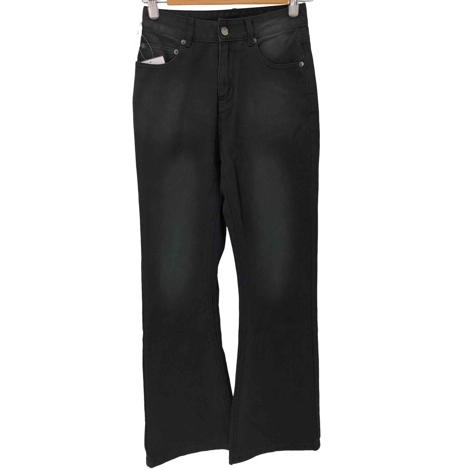 ユーズドフルギ USED古着 {{sunoneonesunoneone}} ダメージ加工 セミフレア デニムパンツ  レディース 表記無 人気・おすすめ｜売れ筋商品・話題商品におすすめ コスパ重視 安心配送