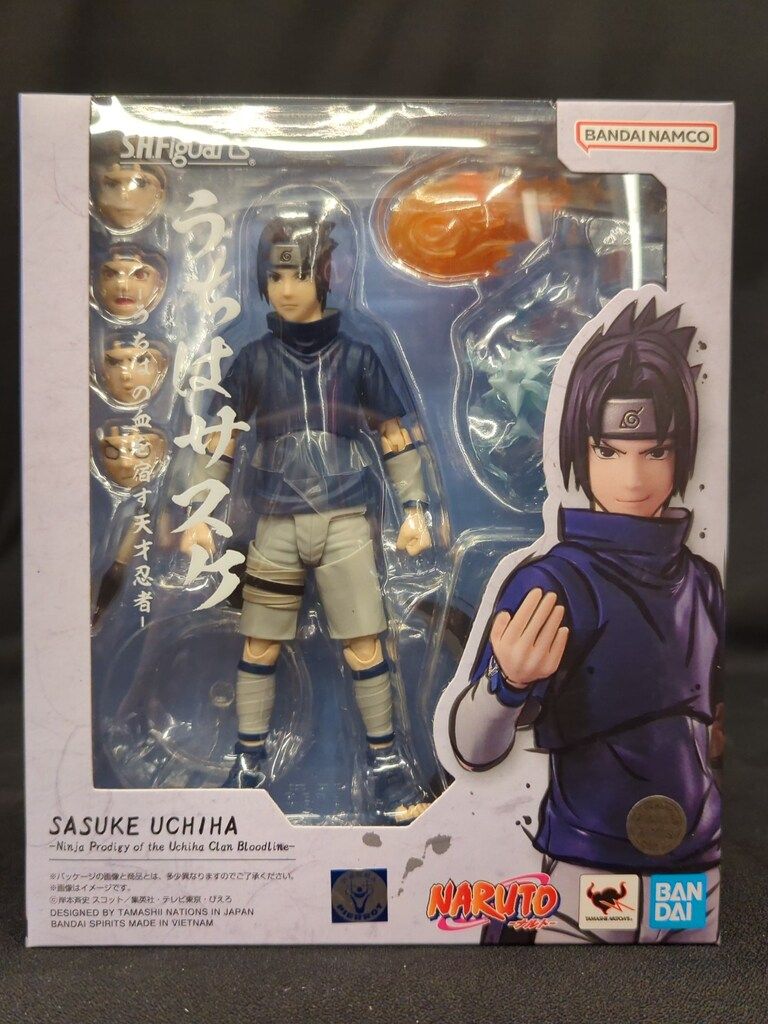 バンダイ S.H.Figuarts うちはサスケ -うちはの血を宿す天才忍者-