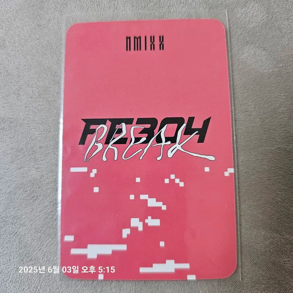 nmixx ジウ musickorea ラキドロ サイン入り NMIXXジウ サイン入りタレントカード2枚セット - メルカリ