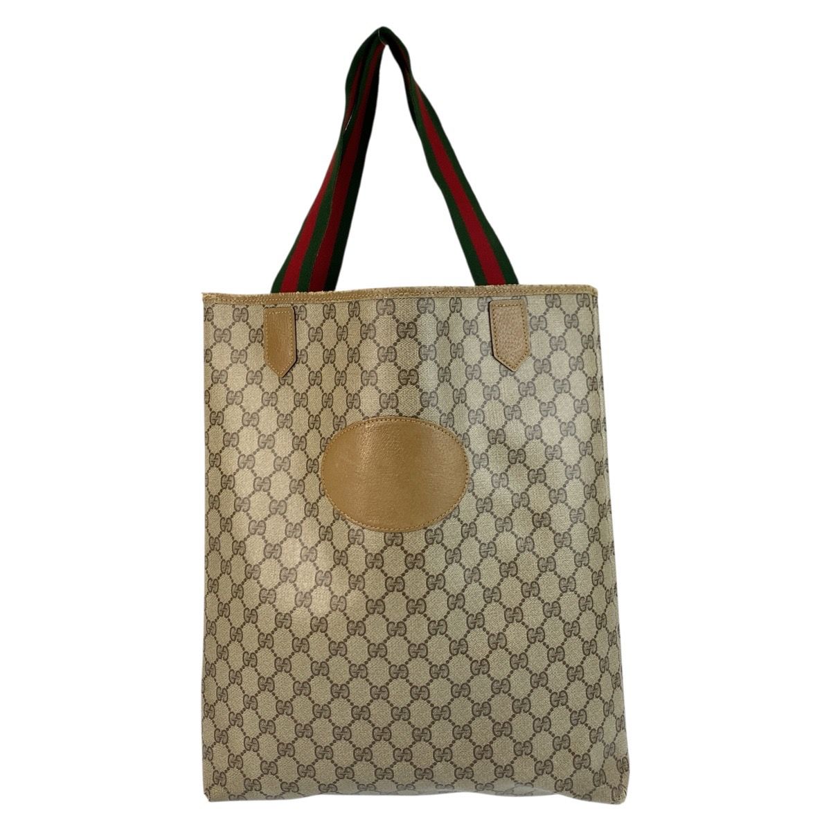 GUCCI グッチ ヴィンテージ シェリーライン ベージュ GG