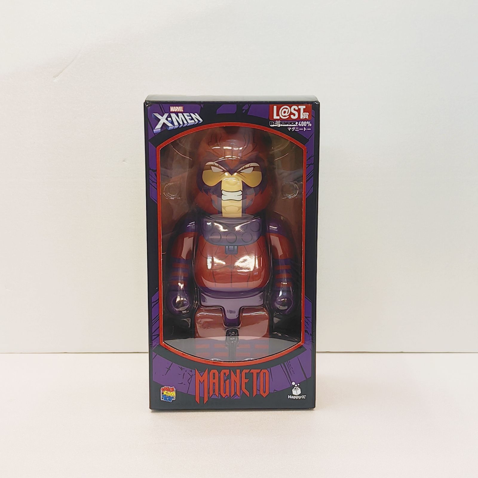 ハッピーくじ　エックスメン　LAST賞 マグニートー♪ MARVEL - Happyくじ X-MEN BE@RBRICK 100%&400%マグニートーの通販 by