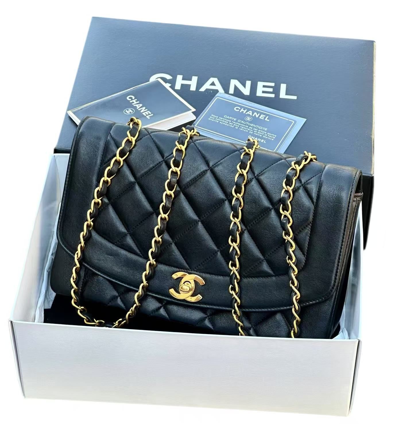 超美品◇CHANELシャネルヴィンテージVintageダイアナターン