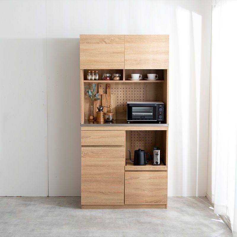 ステンレス天板 食器棚