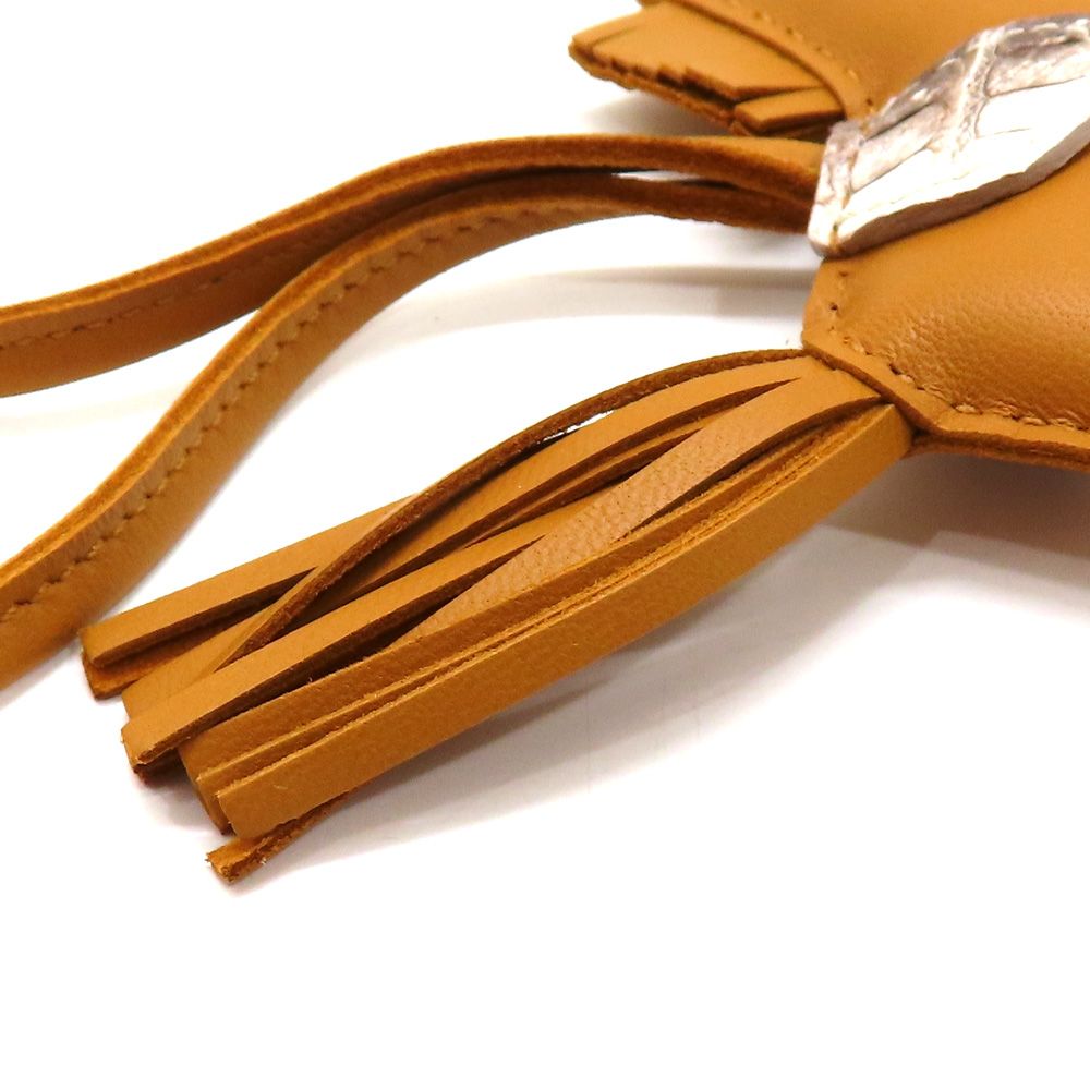 天白】未使用 エルメス ロデオ PM タッチ バッグチャーム セサミ