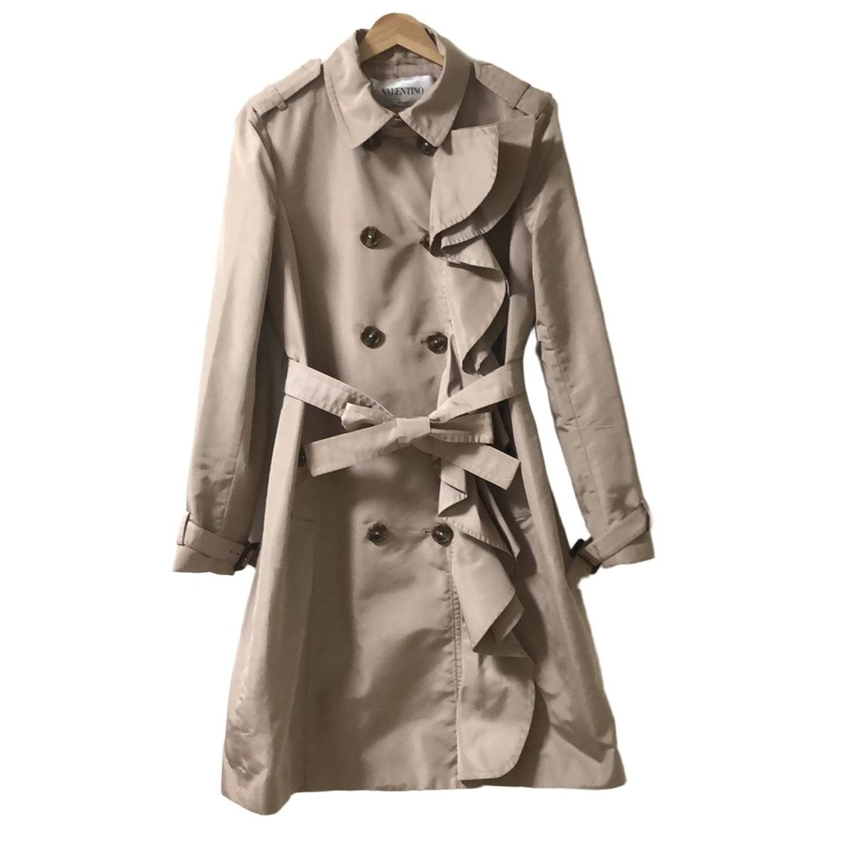 VALENTINO(バレンチノ) トレンチコート サイズ10 L レディース