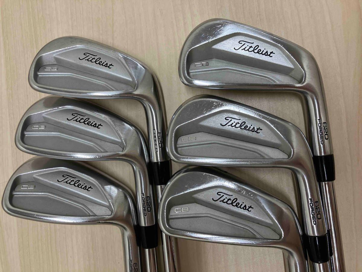 アイアンセット TITLEIST タイトリスト CB 620 6本セット 5.6.7.8.9.P47 N.S.PRO MODUS3 TOUR105 X 右利き用 ゴルフ