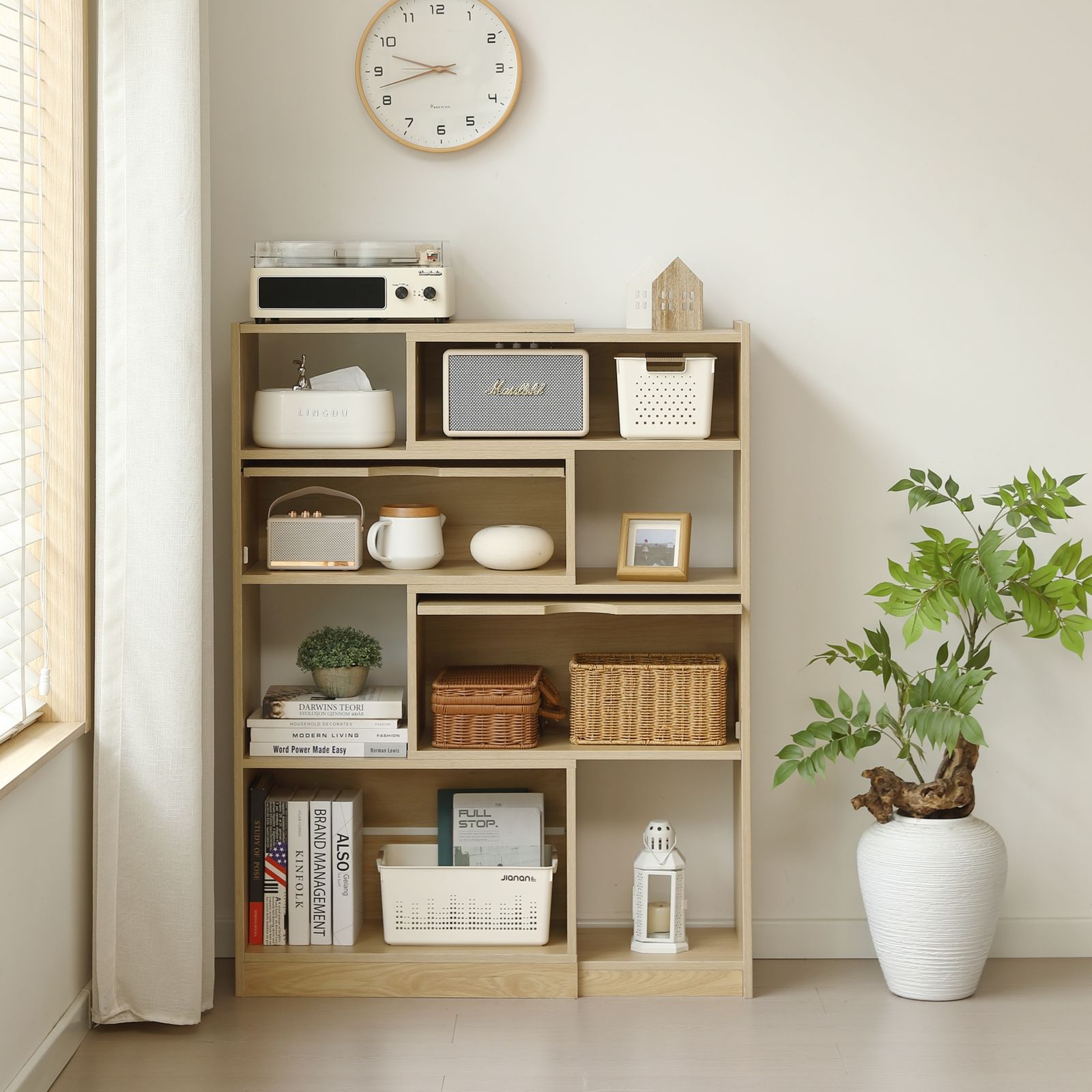 おしゃれ リビング収納