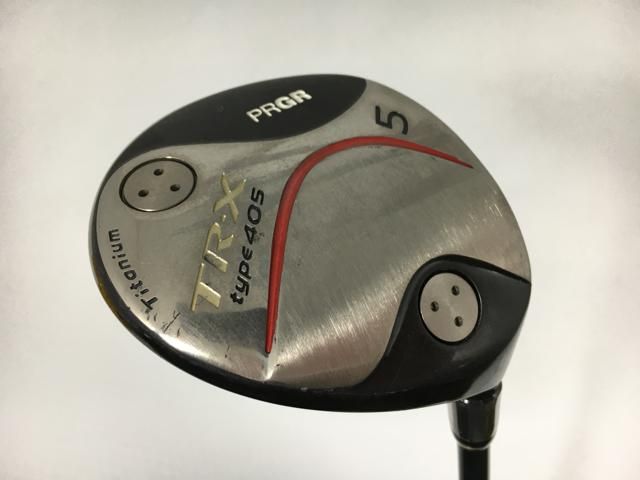 【安い，100%新品】 お買い得品！【中古ゴルフクラブ】プロギア TR-X 405 DUO フェアウェイ オリジナルカーボン 5W フェアウェイウッド