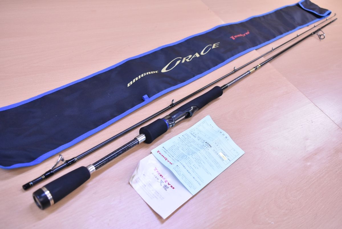 天龍 ブリゲイド グレイス GC 80 M スピニング 2ピース エギングロッド テンリュウ TENRYU BRIGADE GRACE エギング アオリイカ