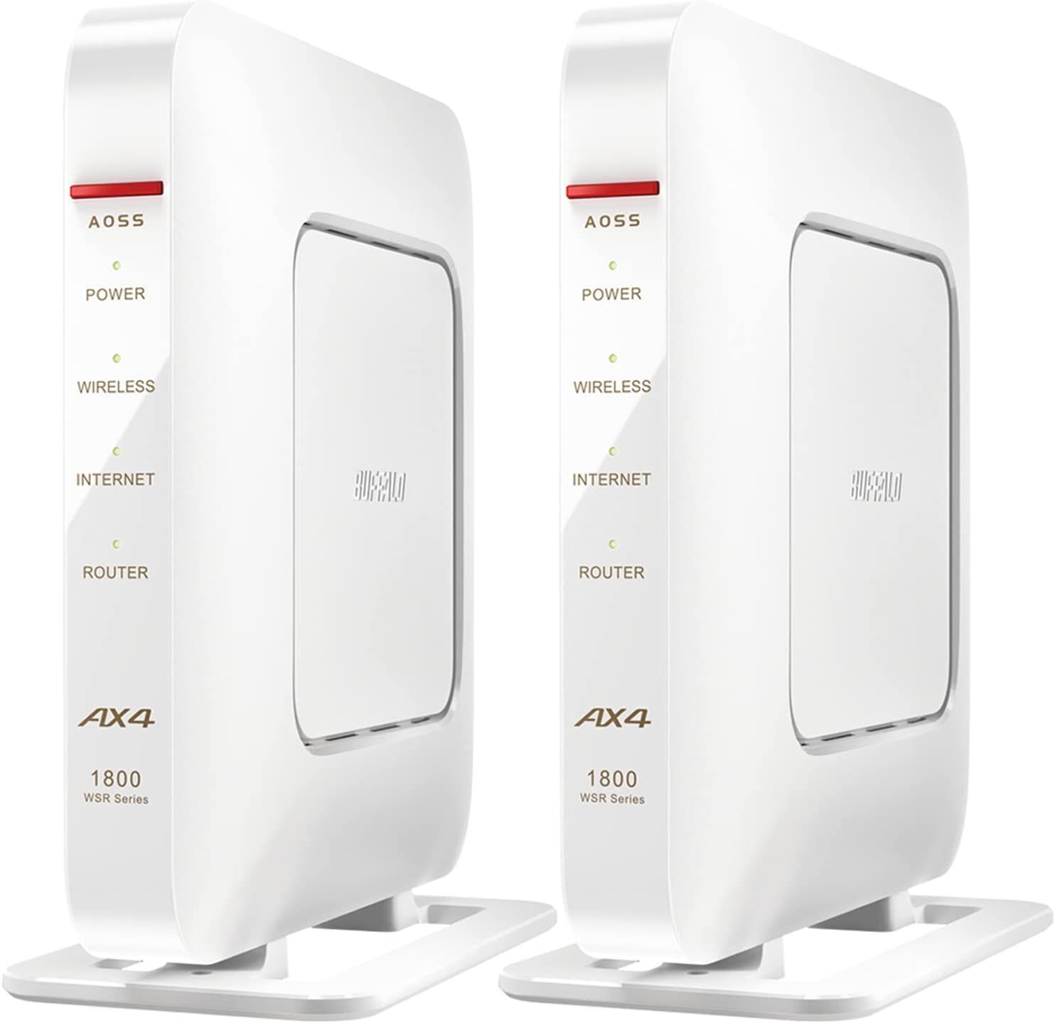 バッファロー メッシュ WiFi 無線LAN ルーター 中継機 Wi-Fi 6 11ax