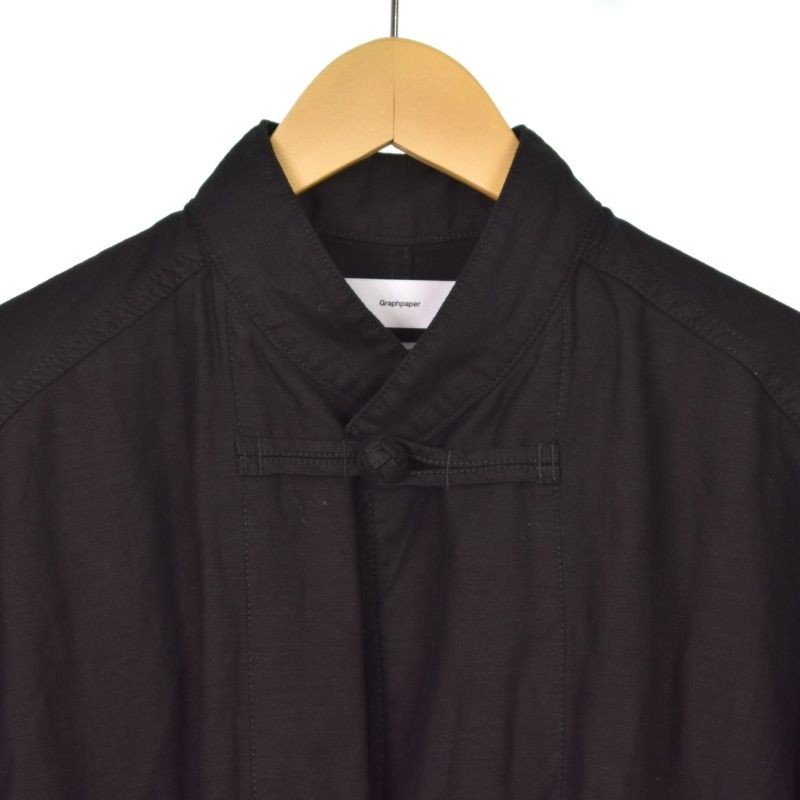 ジャケット・アウター Graphpaper kung-fu coat 24SS Graphpaper Overdyed Kung-Fu Jacket 24