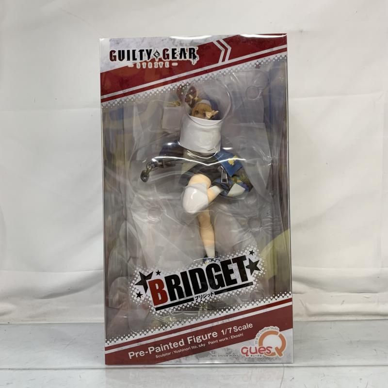中古】開封)ｷｭｰｽﾞQ GUILTY GEAR -STRIVE - ﾌﾞﾘｼﾞｯﾄ 1/7ｽｹｰﾙ PVC
