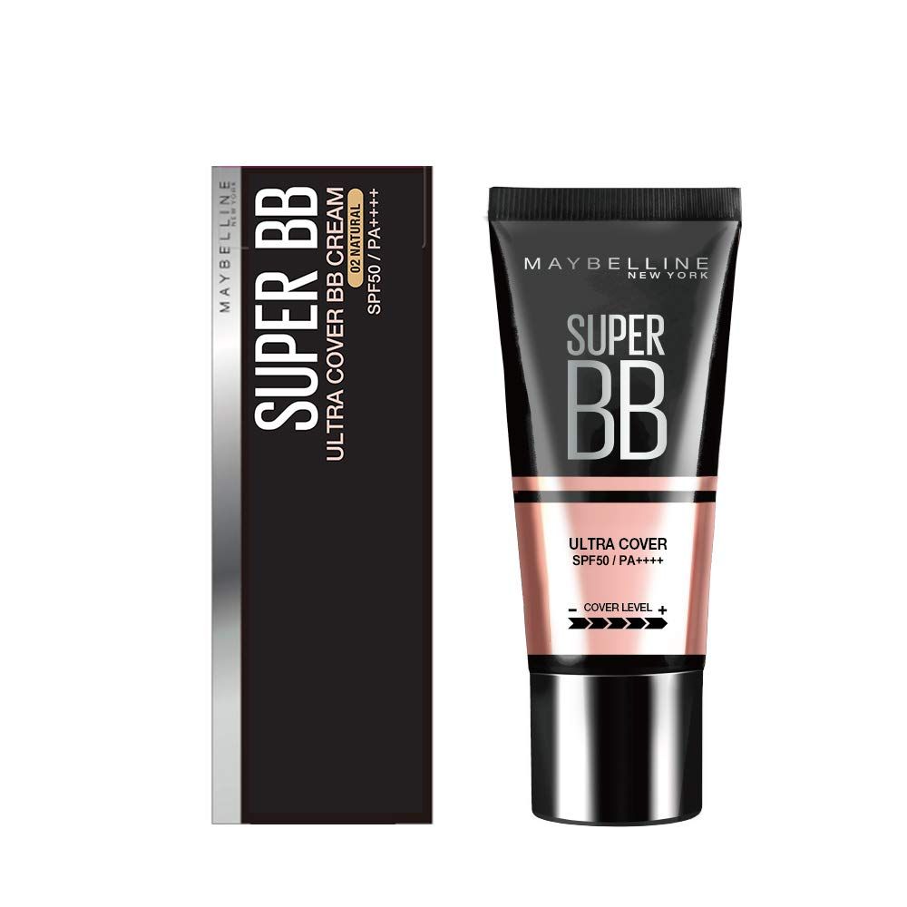 MAYBELLINE(メイベリン) BBクリーム SP BB ウルトラカバー 02 ミディアム オークル SPF50/PA++++ UVカット [02 ミディアムオークル] [UVケア]