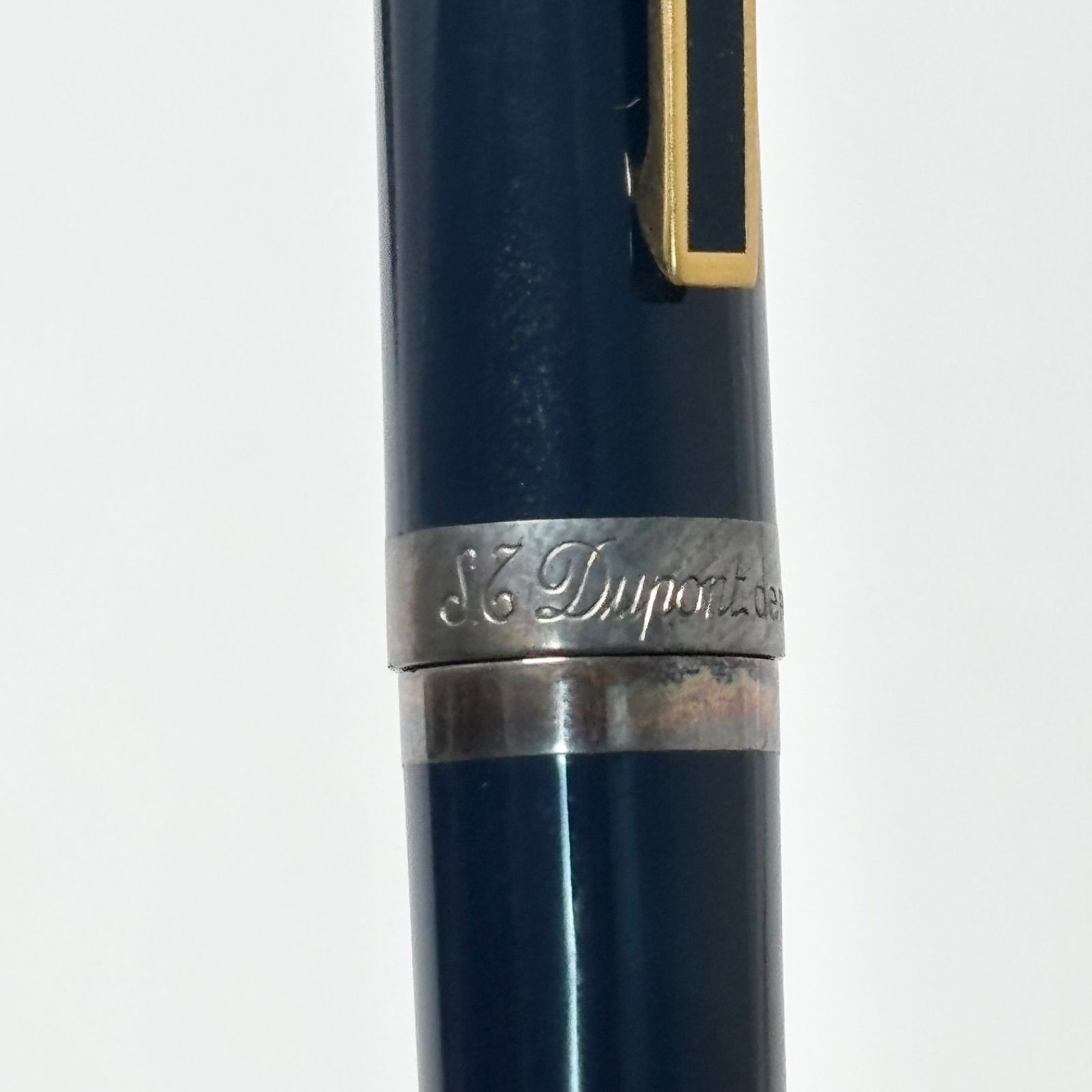 ◎12920 エステーデュポン 万年筆 都彭 750 18ct 送料無料】S.T.Dupont/エステーデュポン/万年筆/都彭/ネイビー