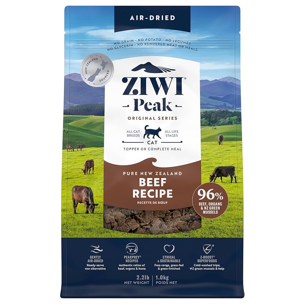 ZIWI エアドライキャットフード グラスフェッドビーフ 1kg 自然食