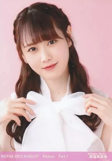 中古】生写真(AKB48・SKE48) 西潟茉莉奈/バストアップ/NGT48 2023年8
