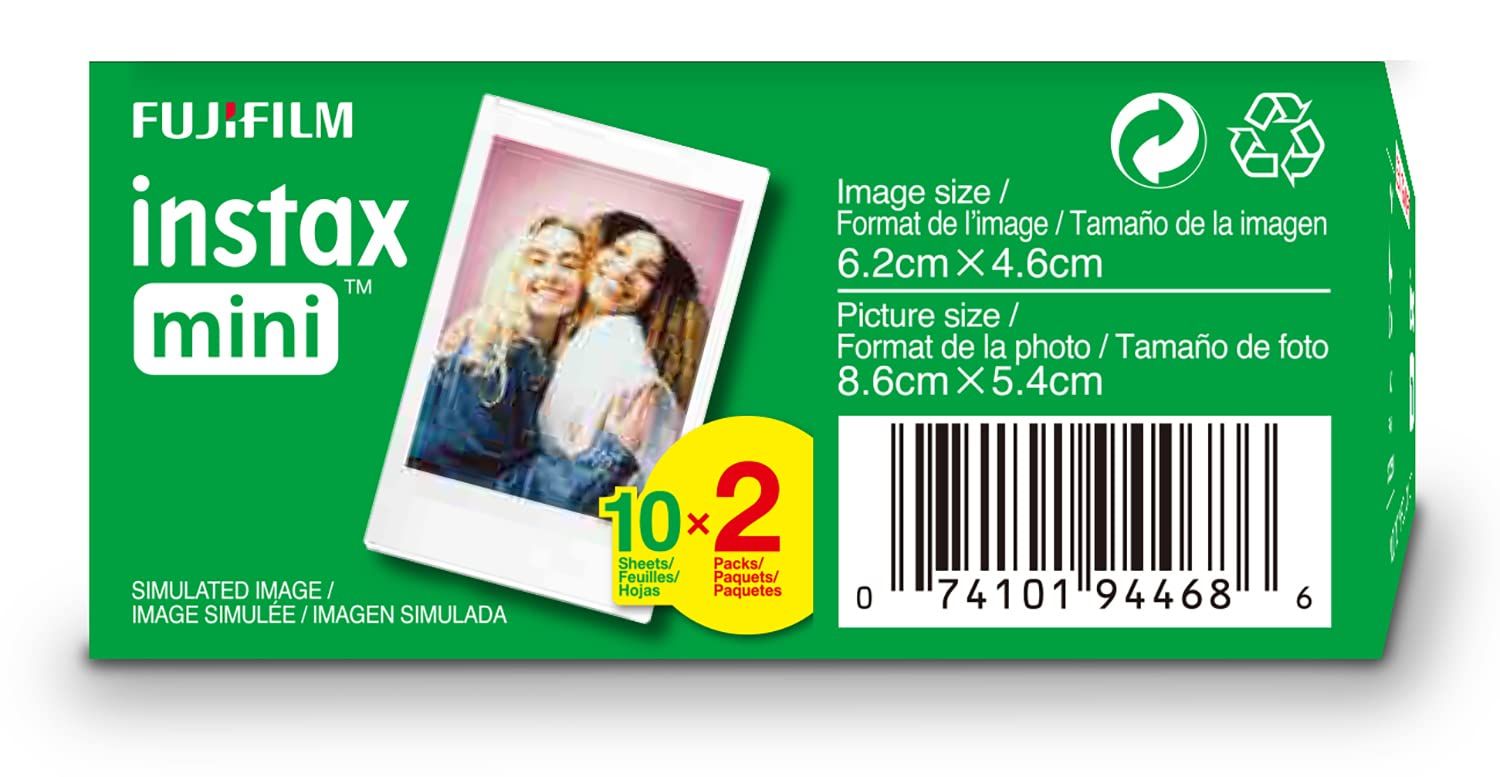 Fujifilm (富士フィルム) Instax Mini インスタントフィルム ツイン 