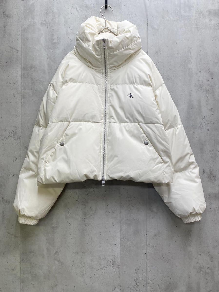 Calvin Klein カルバンクライン ダウン ジャケット sizeS|白 ◆ レディース